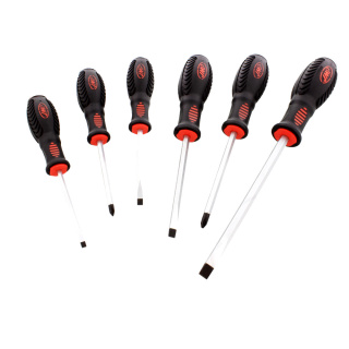 Schraubendreher Satz 6-teilig JMP 4x Schlitz 2x PH Schlagkappe