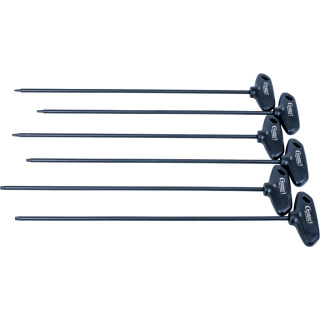 Schraubendreher Satz Condor T-Profil 6-teilig T10-T30 lang T-Griff