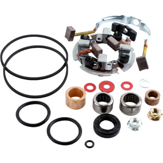 Anlasser Reparatursatz mit Halter für Honda CB CBR VTR XL Kawasaki VN 900 W 650