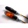 Motorrad Mini- Blinkleuchten Glas gelb Gehäuse schwarz 62x19x24 Blinker