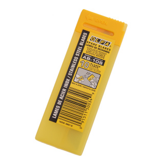 Ersatzklinge Edelstahl 9mm rostfrei stainless AB-10S - 10er Pack - OLFA