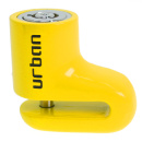 Mini- Bremsscheibenschloss gelb Bolzen 5 mm Urban