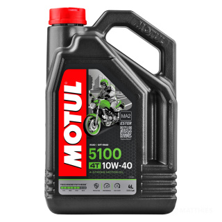 Motoröl Motul 5100 10W40 HC-Synthese 4-Takt 4 Liter