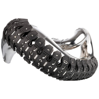 Universal Auspuffschutz Armadillo 60cm schwarz für 2 Takter
