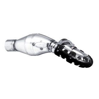 Auspuffschutz Armadillo 22cm schwarz für 4 Takter