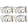 Vergaser Reparatursatz Vollsatz für Suzuki GSX-R 750 1990-1991