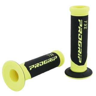 Dual Griffgummi "732" gelb/ schwarz für 7/8" 22mm Lenker offen 125 mm Progrip