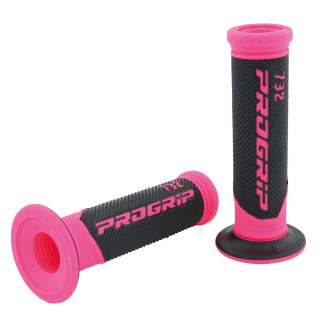 Dual Griffgummi "732" pink/ schwarz für 7/8" 22mm Lenker offen 125 mm Progrip