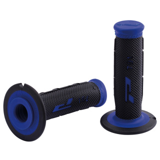 Dual MX Griffgummi "791" blau/ schwarz für 7/8" 22mm Lenker geschlossen 115 mm Progrip