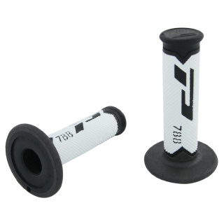Premium MX Griffgummi "788" schwarz/ weiß/ grau für 7/8" 22mm Lenker 115 mm