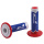 Premium MX Griffgummi "788" weiß/ blau/ rot für 7/8" 22mm Lenker 115 mm