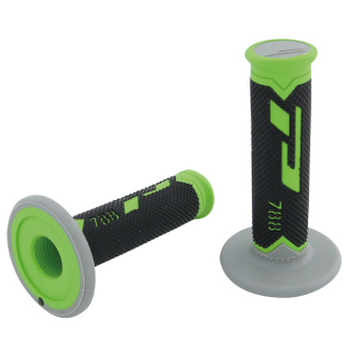 Premium MX Griffgummi "788" grün/ schwarz/ grau für 7/8" 22mm Lenker 115 mm