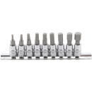 1/4" Bit- Einsatz Satz Innensechskant 9- teilig zöllig 3/32" - 3/8"