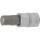 1/2" Stecknuss Bit- Einsatz für Innensechskant 16 mm Länge 70 mm