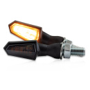 SMD- Blinker Paar schwarz getönt M8 E-geprüft...