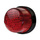 Rücklicht- Point- Mini schwarz rotes Glas - mit KZB 55 x 45mm E-geprüft