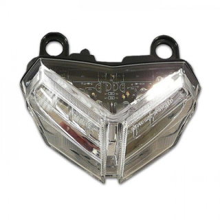LED- Rücklicht für Ducati 848 EVO 1098 S R 1198 SP Klarglas weiß E-geprüft 