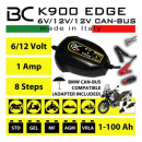 Batterieladegerät BC K900 EDGE 6+12 Volt / CAN-Bus Ladestrom 1A Motorrad