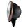 Scheinwerfer 5-3/4" Bates-Style, H4, schwarz mit Kupferring, Klarglas, E-geprüft