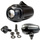 Ellipsoidscheinwerfer oval, schwarz Alu, H1/55W, Abblendlicht, Universal, E-geprüft