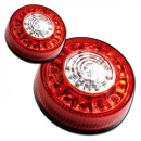 LED-Blinker Rücklichtkombi Round, LED, M6, Paar,...