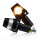 ALU-Lenkerend Blinker Conic mit LED, schwarz, Paar, 7/8"+1" und Alu-Lenker, E-geprüft 