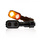 LED-Blinker Rücklichtkombi Fluted, schwarz, M10, Power-LED, E-geprüft 