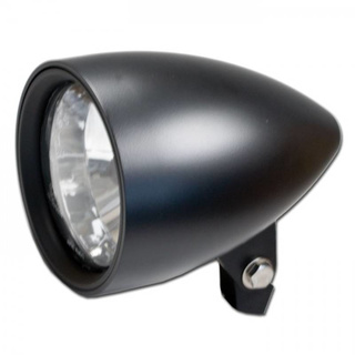 Scheinwerfer 4-1/2, schwarz, Standlicht, Prismenreflektor, Durchmesser 125 mm, E-geprüft