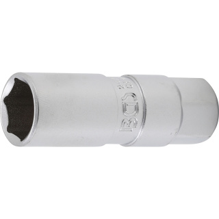 3/8" Zündkerzennuß mit Gummieinsatz Sechskant SW 16 mm 6 kant geschmiedet