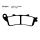 EBC Bremsbeläge vorn passend für Honda FES 250 Foresight Bj. 1998-2005