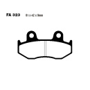 EBC Bremsbeläge vorn passend für Honda SES 150...