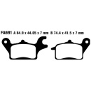 EBC Bremsbeläge vorn passend für Honda C 125 A...