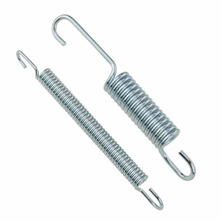 Hauptständer Federn Zugfedern 127mm x Ø 17mm und 127mm x Ø 10mm