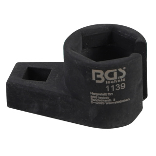 3/8" Einsatz für Lambdasonde Antrieb Innenvierkant 10 mm SW 22 mm