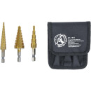 1/4" HSS- Stufenbohrer- Satz 3 - 20 mm 3- teilig...