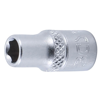 Steckschlüssel- Einsatz Sechskant SW 6 Antrieb Innenvierkant 6,3 mm 1/4"