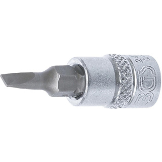 1/4" Stecknuss Bit- Einsatz Schlitz 4 mm