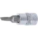 1/4" Stecknuss Bit- Einsatz Schlitz 4 mm