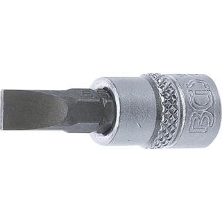 1/4" Stecknuss Bit- Einsatz Schlitz 6,5 mm