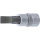 1/4" Stecknuss Bit- Einsatz Schlitz 6,5 mm