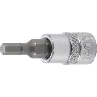 1/4" Stecknuss Bit- Einsatz Innensechskant 4 mm
