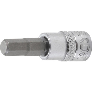 1/4" Stecknuss Bit- Einsatz Innensechskant 6 mm