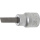 3/8" Stecknuss Bit- Einsatz Schlitz 7 mm