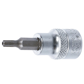 3/8" Stecknuss Bit- Einsatz T-Profil mit Bohrung für Torx T20