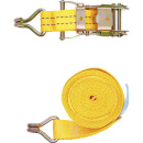 Knarren- Spannband 6 m x 38 mm mit Haken Spanngurt