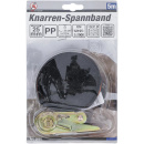 Knarren- Spannband 5 m x 25 mm Spanngurt