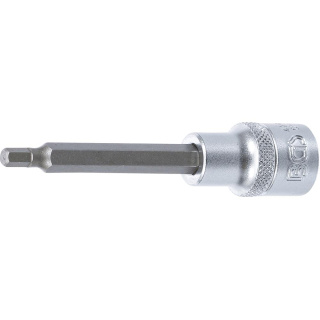 1/2" Stecknuss Bit- Einsatz für Innensechskant 5 mm Länge 100 mm