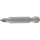 BGS Bit Kreuzschlitz PZ1 Länge 50 mm Antrieb 6,3mm (1/4")