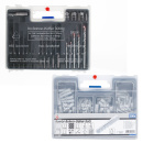 300-teiliges Set im Koffer Bohrer 2-10 mm Dübel 5-10...