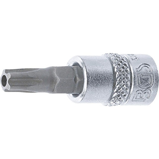 1/4" Stecknuss Bit- Einsatz TS-Profil mit Bohrung für Torx Plus TS30